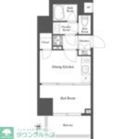 THE GATEHOUSE雑司が谷の物件間取画像